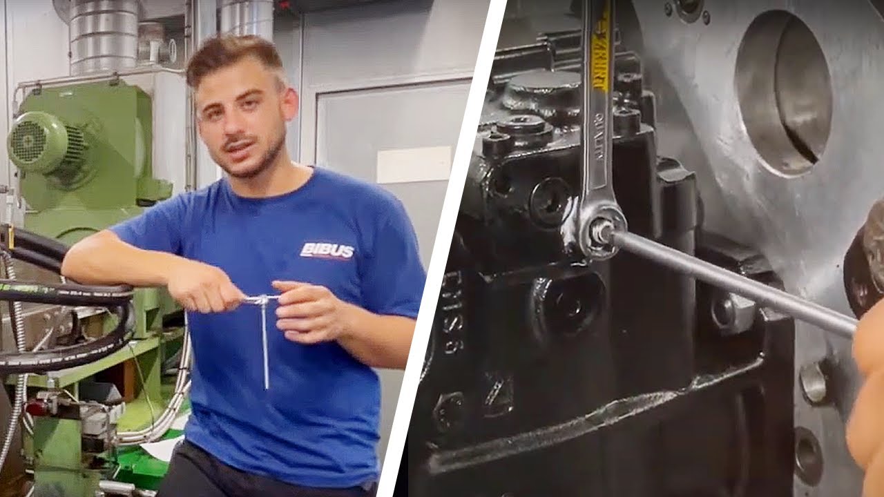 Taratura del controllo idraulico - pompa S90 - video tutorial
