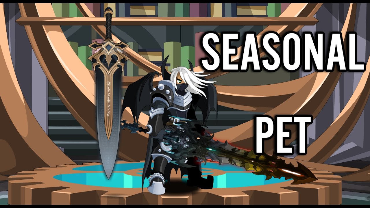 ⚔️ SEASONAL SWORD PET! ⚔️ /JOIN CHRONOHUB #adventurequestworlds #aqw #aqworlds #live