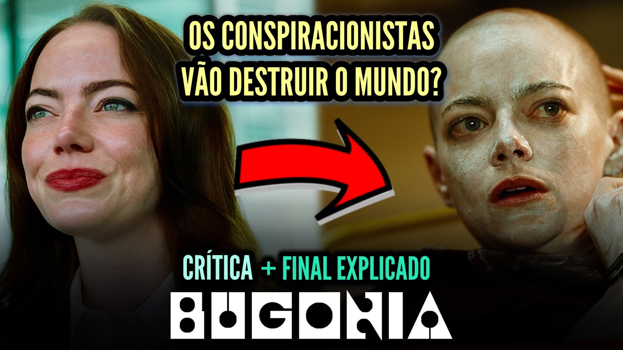 BUGONIA é um ESTUDO DE CASO sobre a REALIDADE HUMANA - Critica + FINAL EXPLICADO