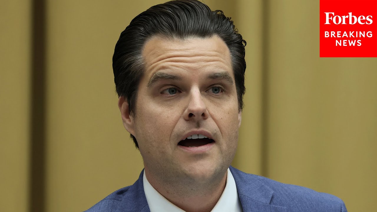 'Very Ineffective, Inefficient': Matt Gaetz Tears Into National Emergencies Act's Sanctions Regimes