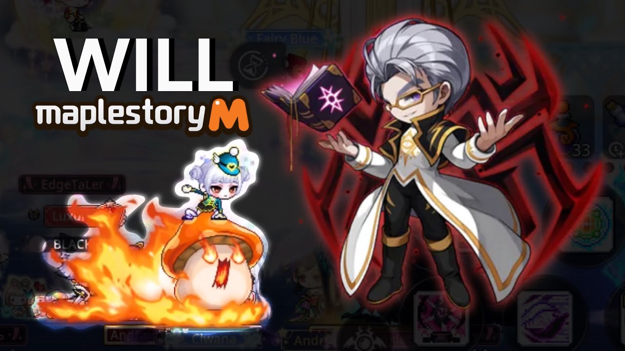 Maplestory M - Casual Will run with OP Hayato | Kanna POV