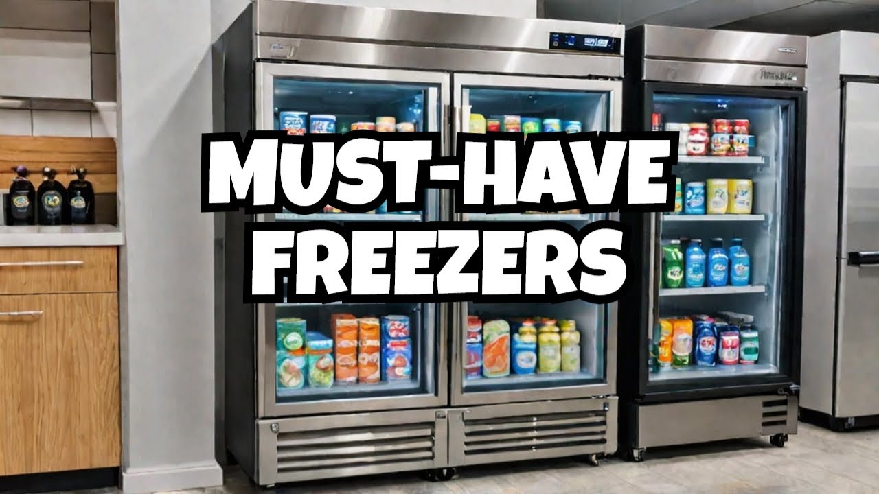 10 Must-Have Two Door Reach-In Freezers for 2025 (Commercial Grade!)