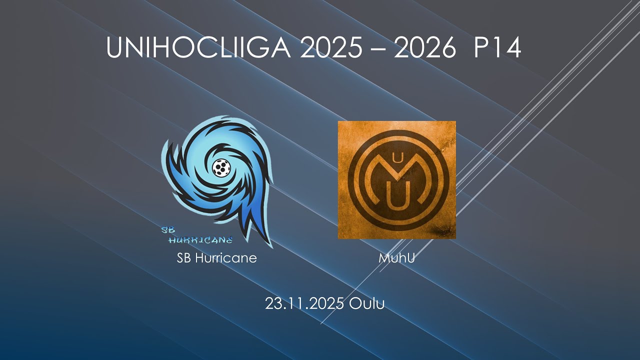 SB Hurricane - MuhU, Unihocliiga P14, 23.11.2025