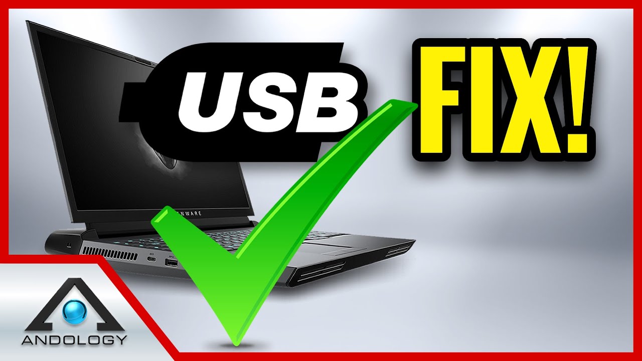 ✅ HOW TO FIX USB [👽 Area 51m] Fix USB Keeps Disconnecting -  Fix USB Port Cutting Out (Windows 10)
