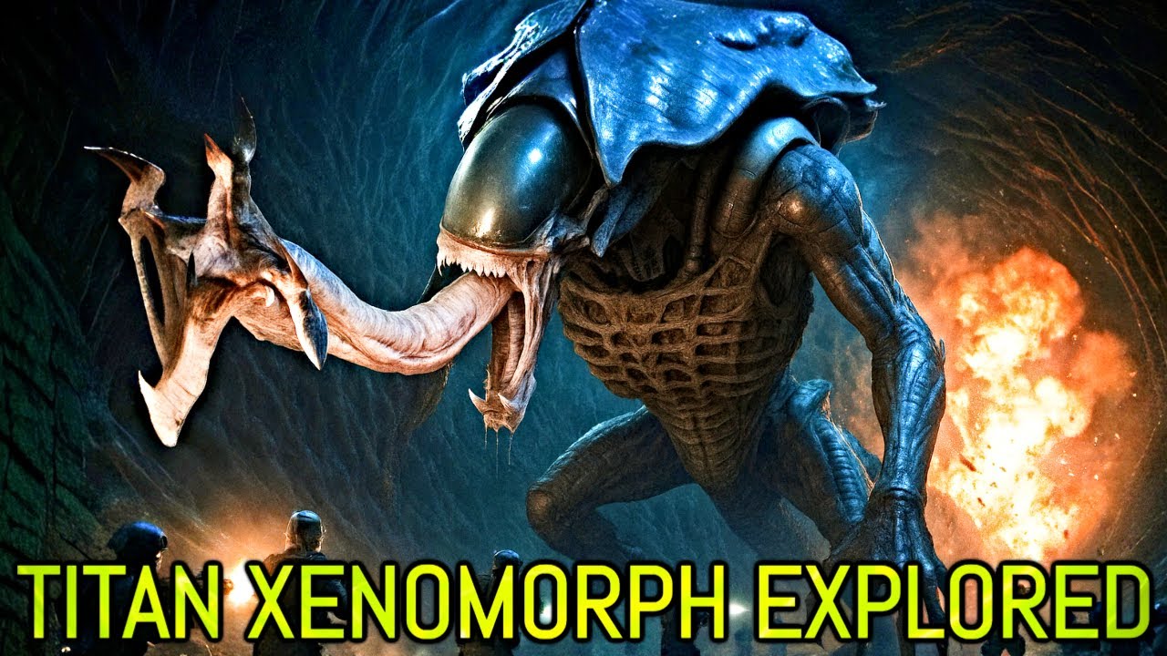 Titan Xenomorph Explored - Bigger Than A T-Rex, An Ancient Xenomorph With Insane Powers!