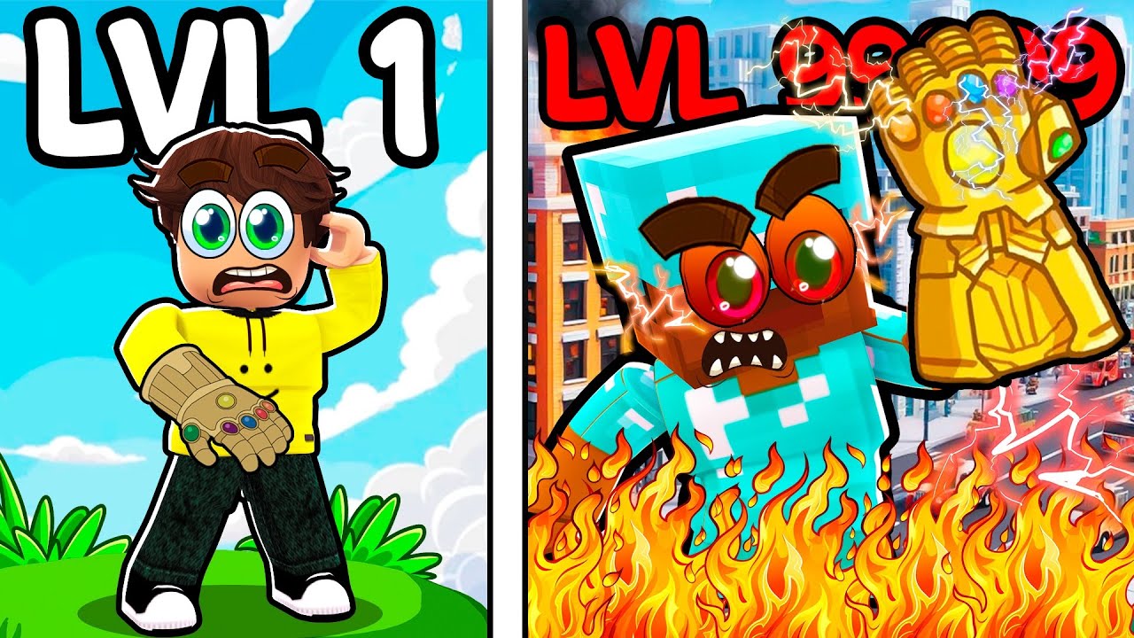 Noob VS Pro In Thanos Simulator