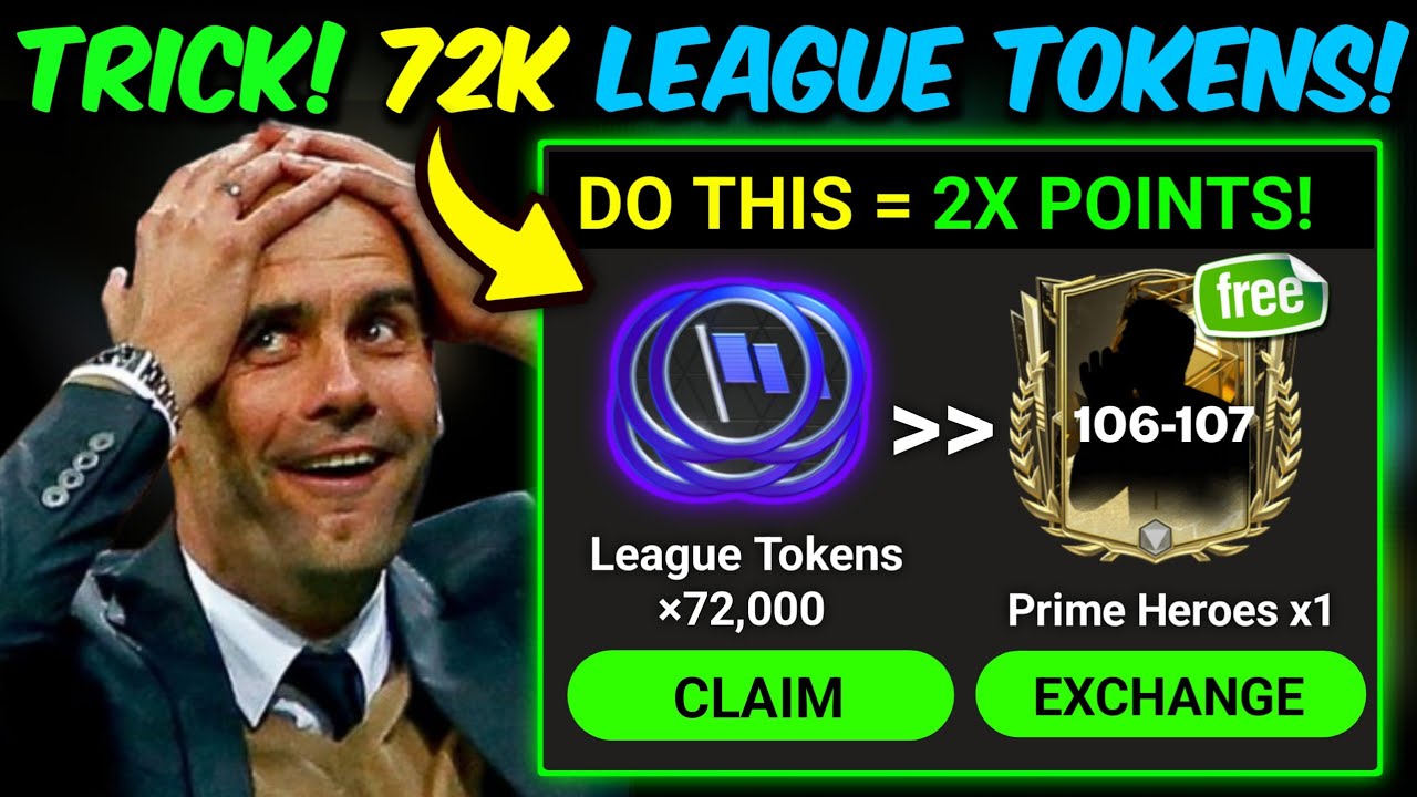 How to Get 72K League Tokens in FC Mobile - TRICK to 2X League Tokens | Believers Hub