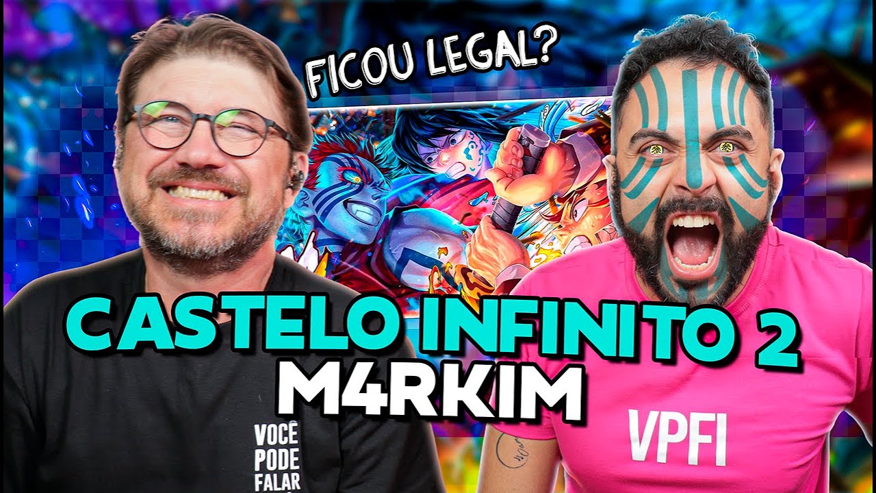 REACT de M4rkim - Castelo Infinito 2 (Akaza x Tanjiro e Tomioka)