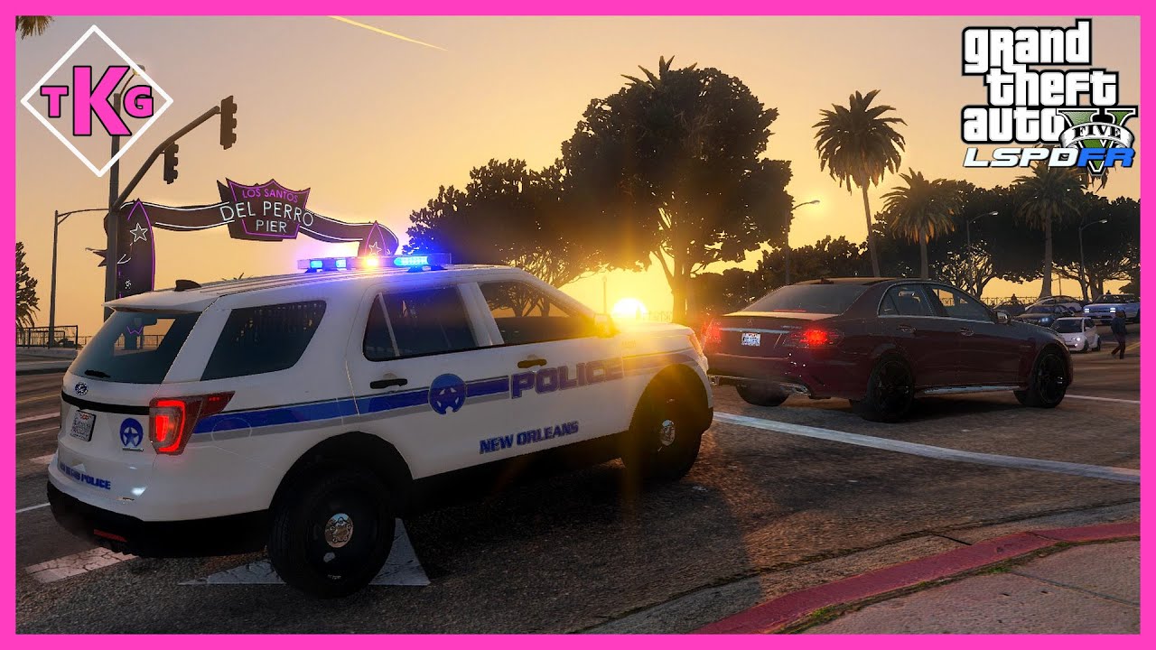 GTA 5 LSPDFR CITY PATROL 4K!! LSPDFR ROLEPLAY EP158 (GTA 5 REAL LIFE MODS)