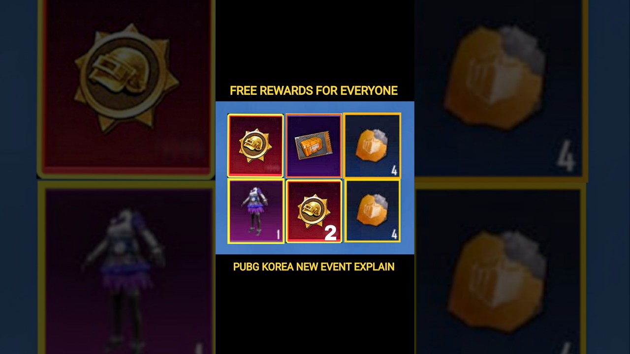 FREE Legendary Permanent Set in PUBG Mobile Korea 😱 Medals + Classic Crates Event! 🔥 #shorts