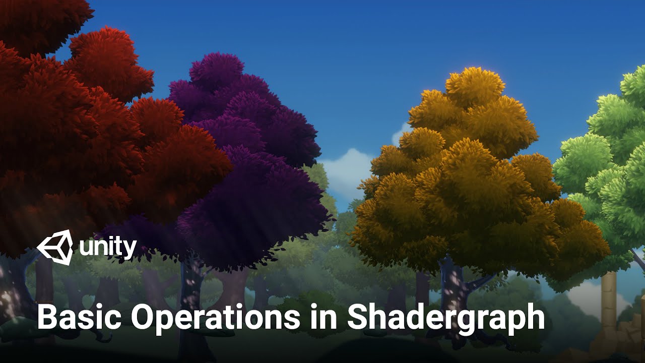 Basic Operations in Shadergraph | 2D Shader Basics