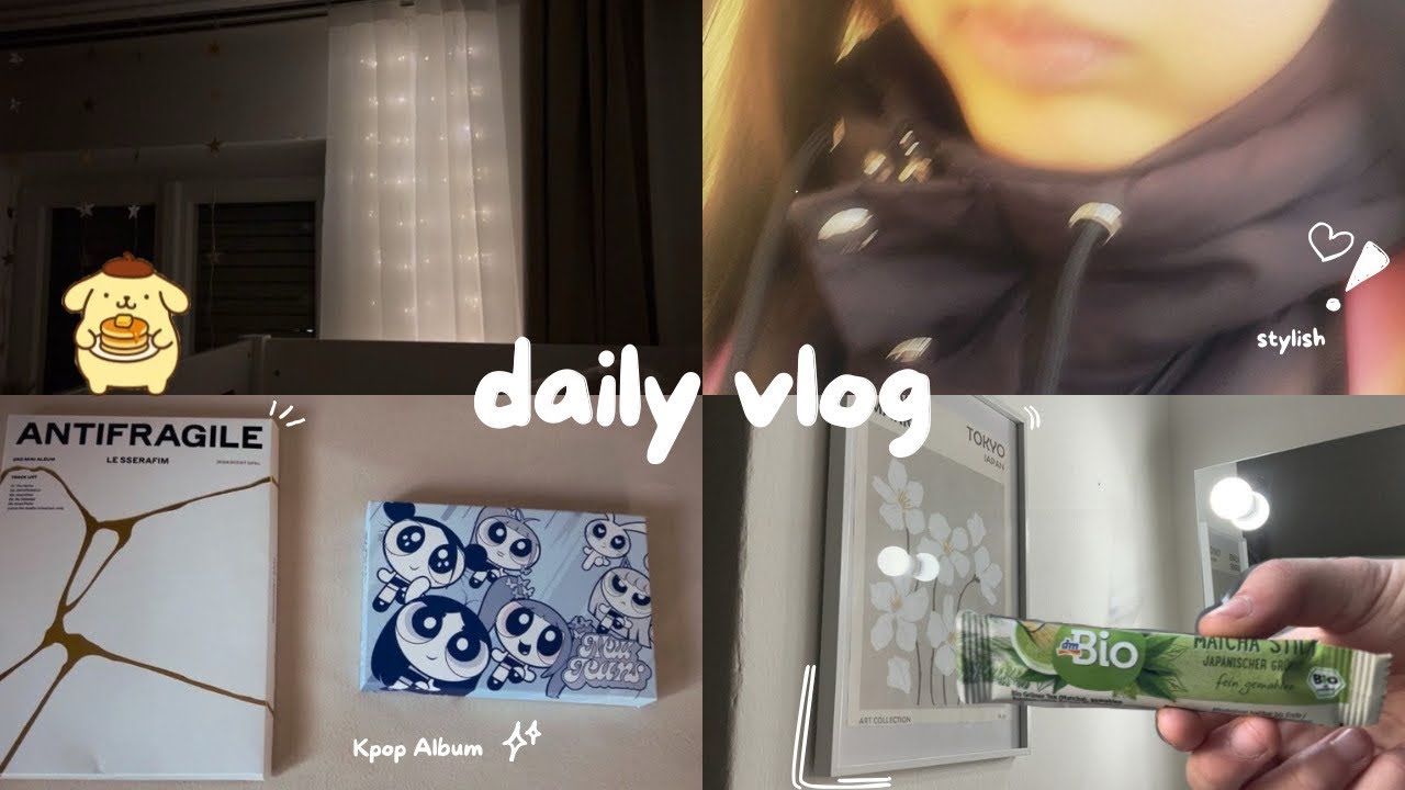 Cozy Daily Vlog 🍪| Vlog, Selfcare, Wonyoungism, Getting my life together again