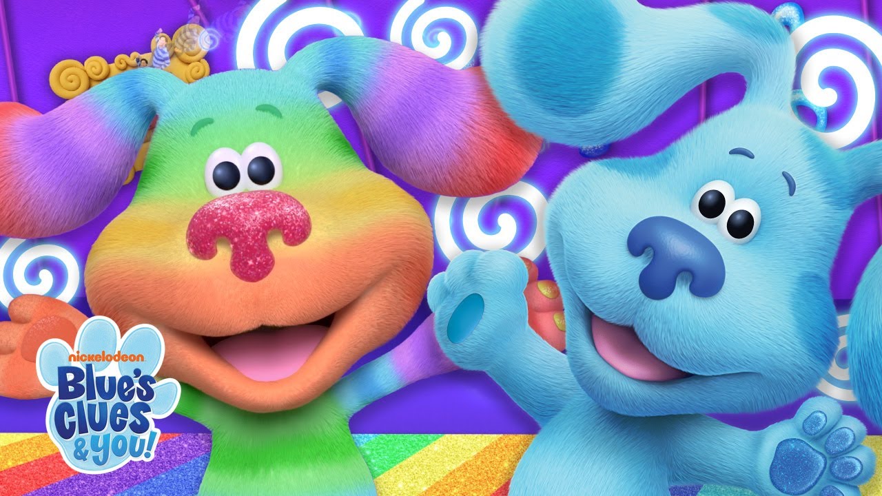 'Little Red Riding Hood' Sing Along Skidoo w/ Rainbow Puppy 🎵 | Blue's Clues & You!