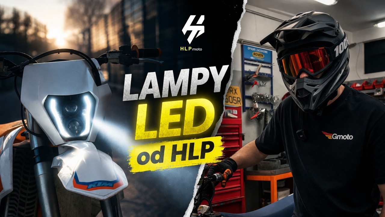 Nowy wymiar oświetlenia!!! | Lampy LED HLP moto | Gmoto