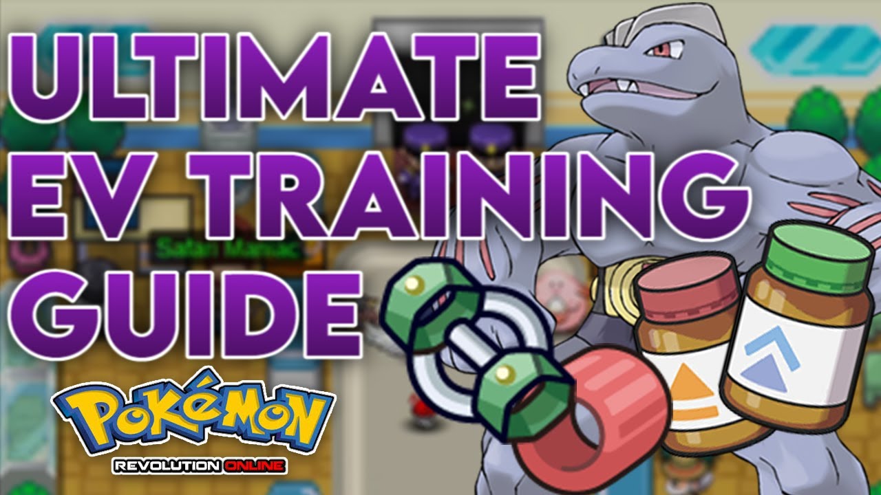 ULTIMATE EV Training Guide & EV Spots | Pokemon Revolution Online