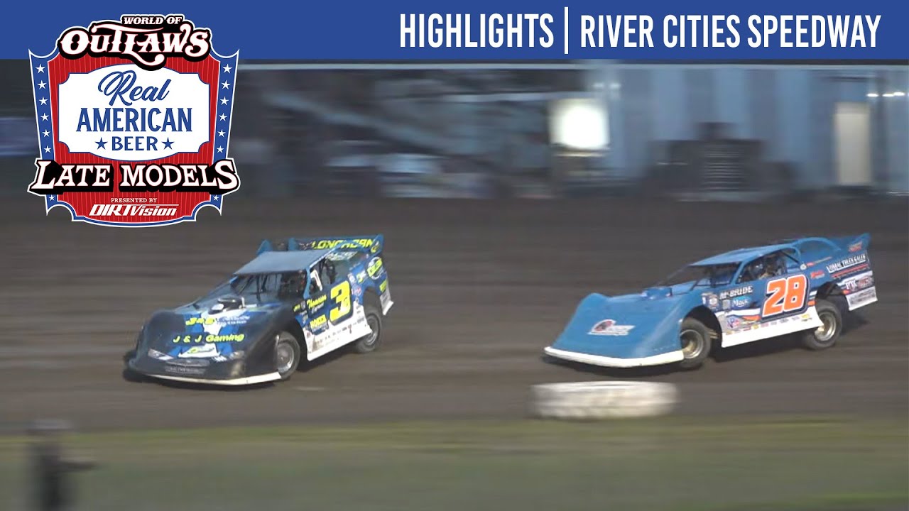 World of Outlaws: настоящее американское пиво, последние модели | River Cities Speedway | 27 июня...