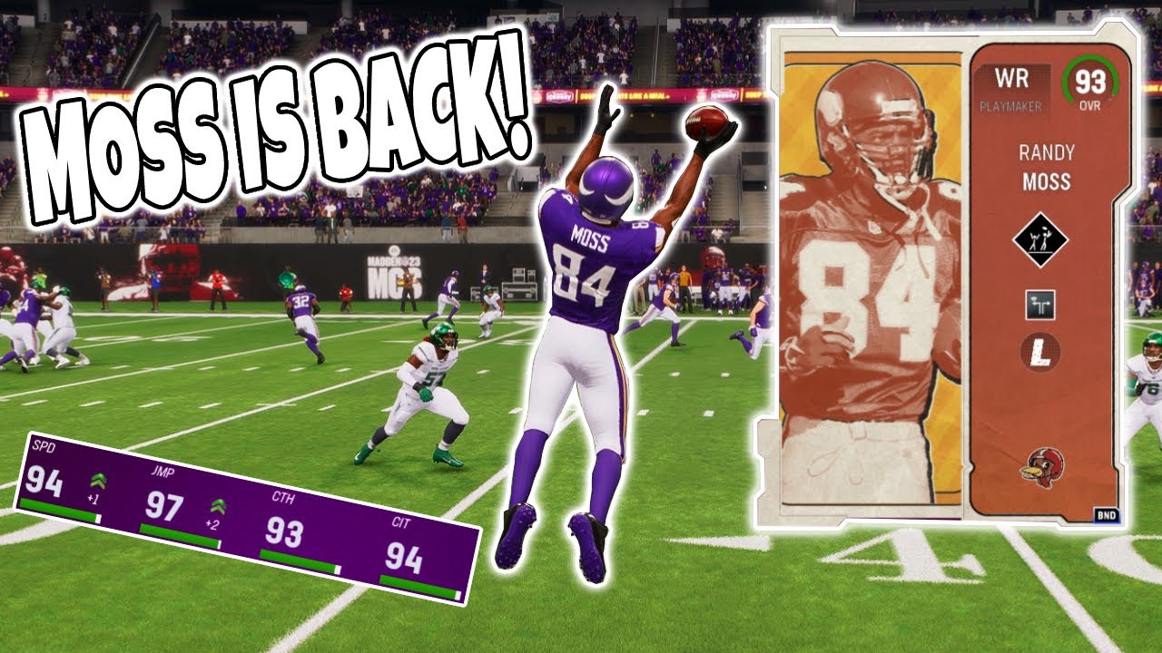 RANDY MOSS IS BACK! | 93 HARVEST RANDY MOSS! | MADDEN 23 ULTIMATE TEAM GAMEPLAY
