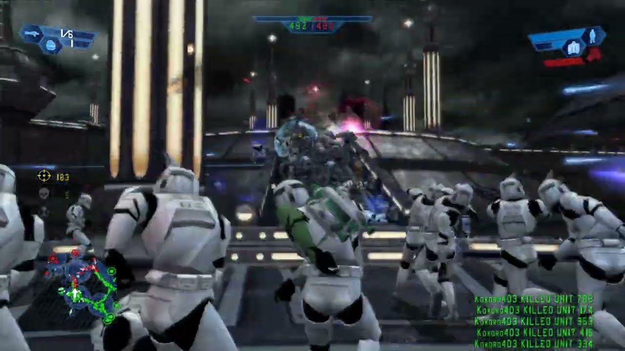 Star Wars Battlefront (2004) - Kamino: Tipoca City but it's 200v200 gameplay Republic