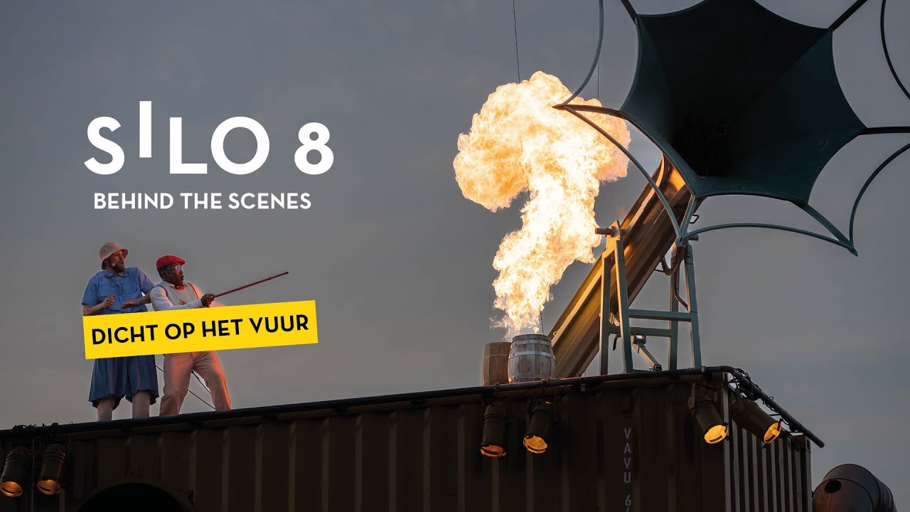 SILO 8 behind the scenes: dicht op het vuur