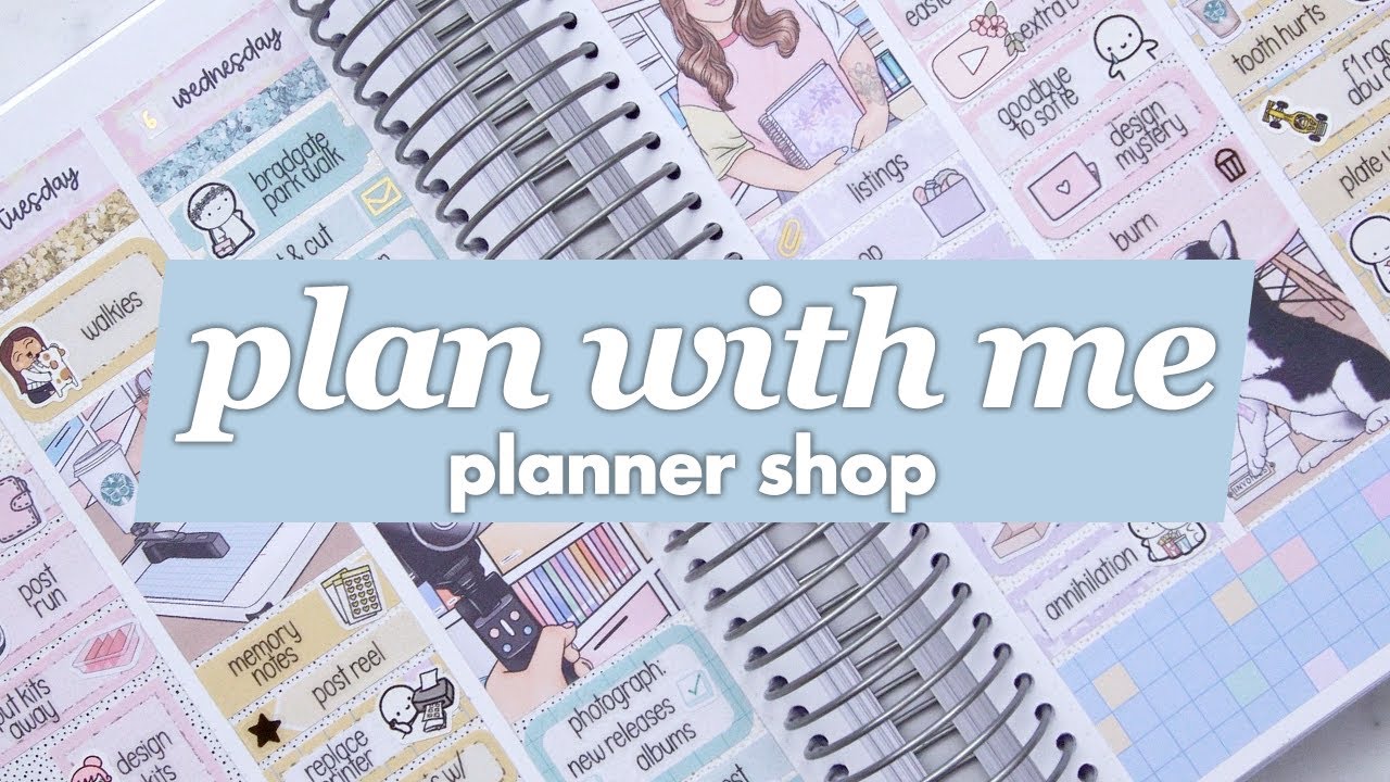 PLAN WITH ME | Planner Shop (Plannerface) 🎥 Filming a documentary!