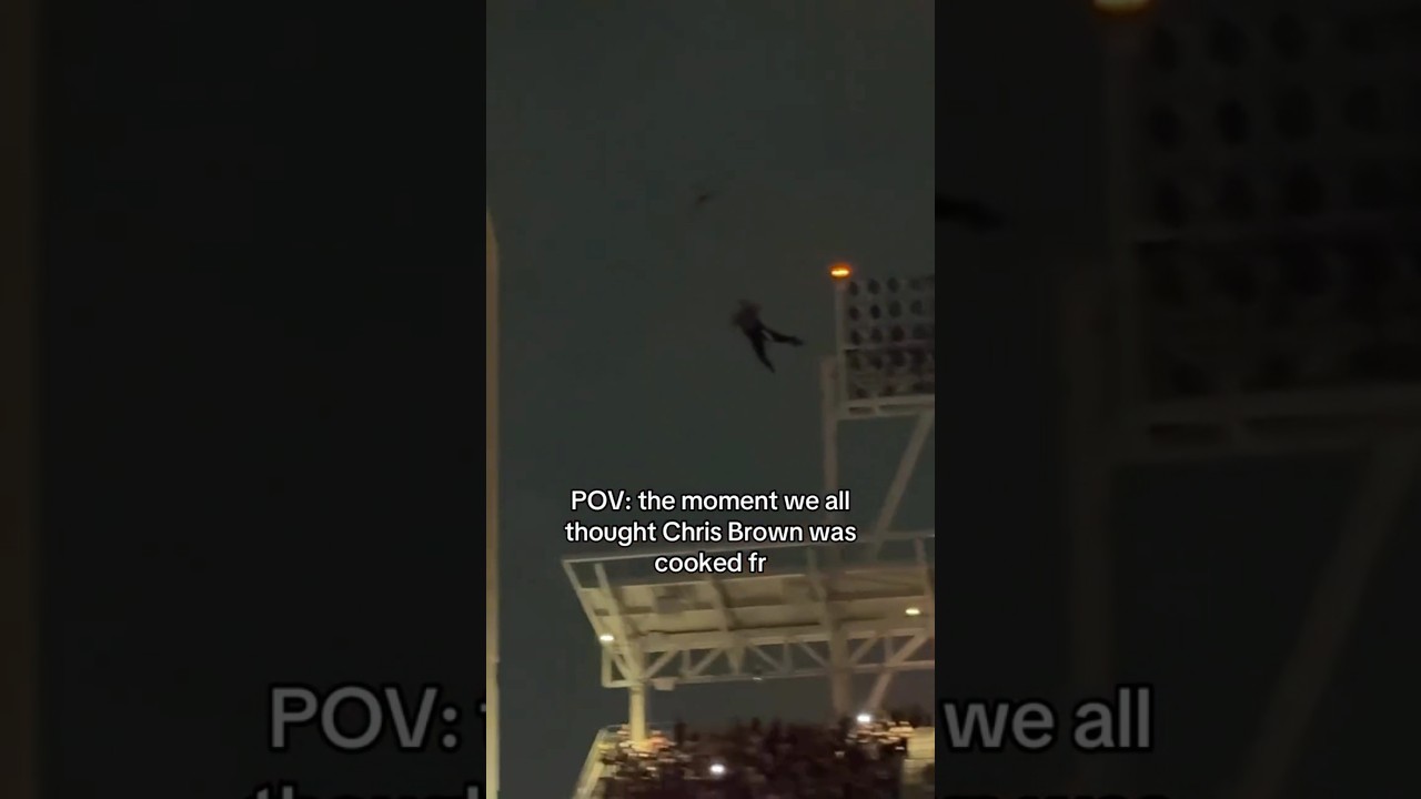 Chris Brown’s Stadium Launch Goes Wrong #breezybowl