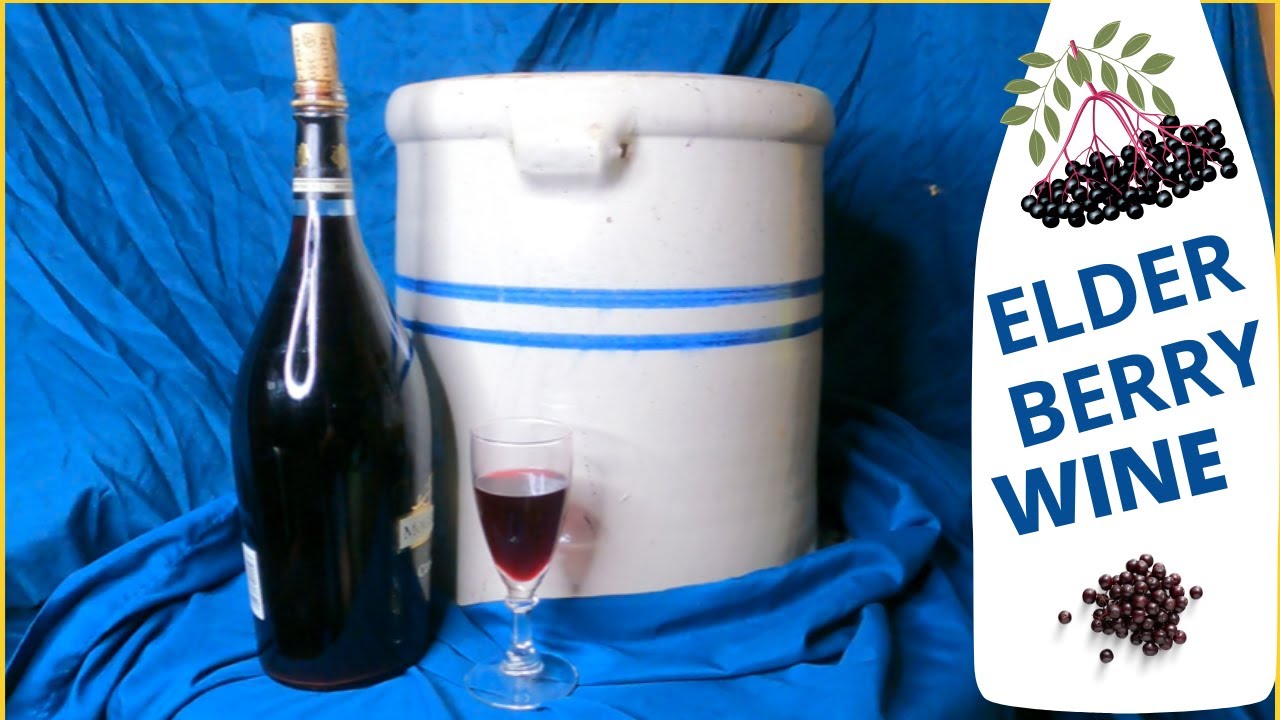 How to Make Elderberry Wine