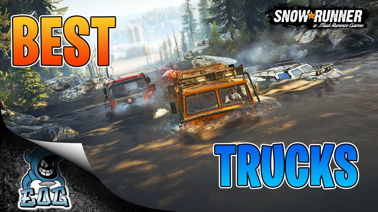 Лучшие грузовики Snowrunner с DLC или без них