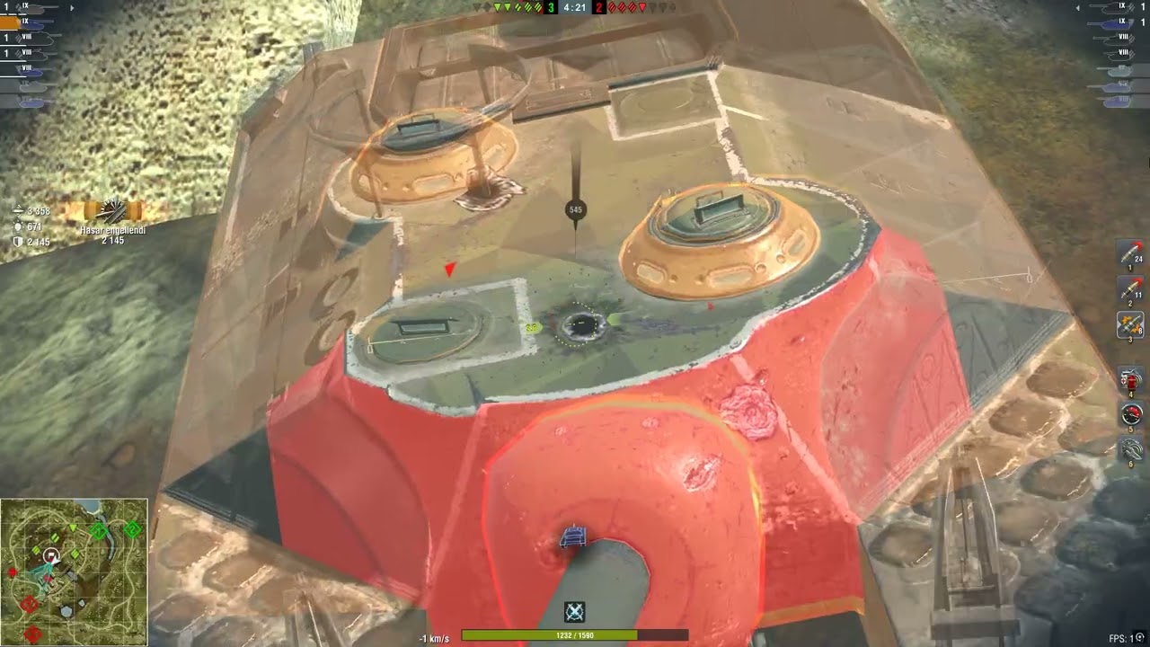 Wotb Ho-Ri Type II 5299 Dmg 2 Kills Master
