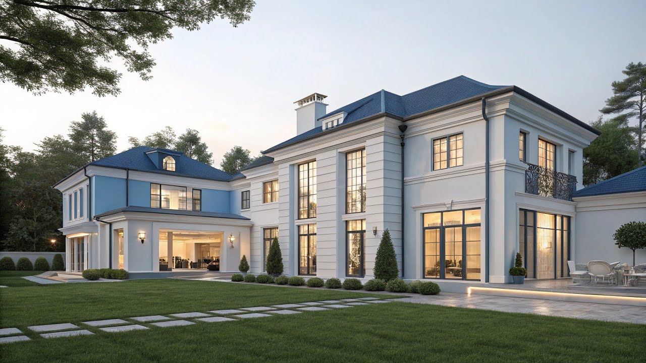 Inside a $10M Luxury Minimalist Mansion | Elegant Modern Dream Home Tour