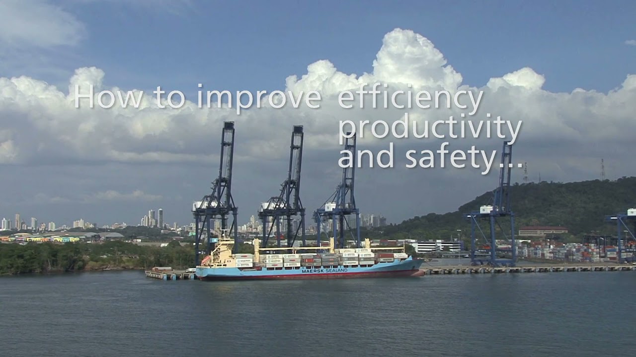 How to improve efficiency, productivity and safety in the port industry?