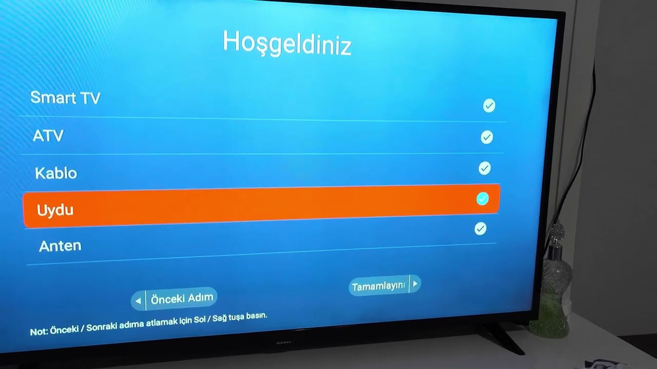 Sunny Android TV kanal arama t&uuml;m detayları ile &ouml;zellikle merkez&icirc; sistem olanlar .izlesin