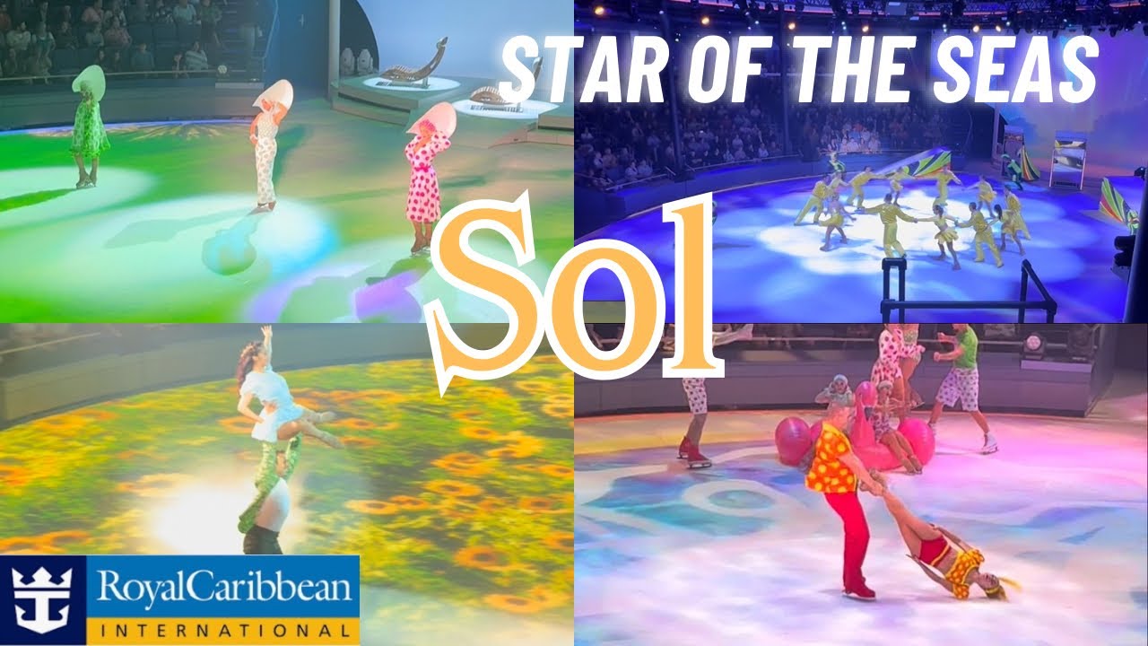 Sol show on Royal Caribbean Star of the Seas ☀️ 