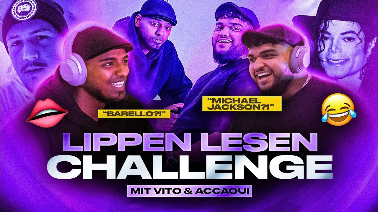 ICON 5 KÜNSTLER SCHREIEN SICH AN 😂😂 Lippen lesen Challenge mit Vito & Accaoui eskaliert! | Icon 5