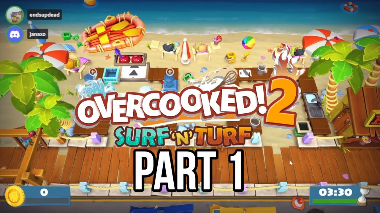 Overcooked 2 Surf N&rsquo; Turf Part 1 | 2-3 Players (Tagalog)
