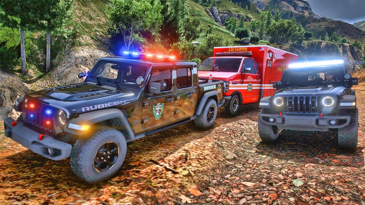 Playing GTA 5 As A POLICE OFFICER Park Ranger Patrol| GTA 5 Lspdfr Mod| #lspdfr