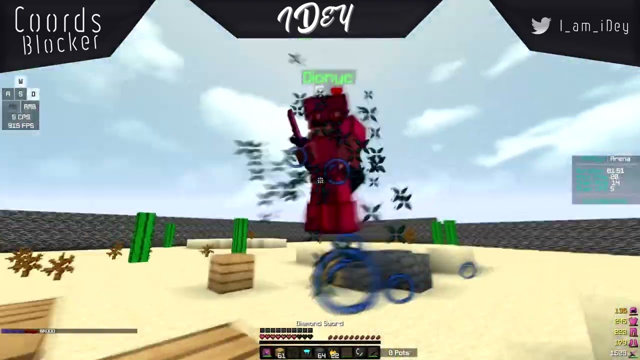 iDey Vs Dionyo Number 1 PVPGYM Player (FinalUHC)