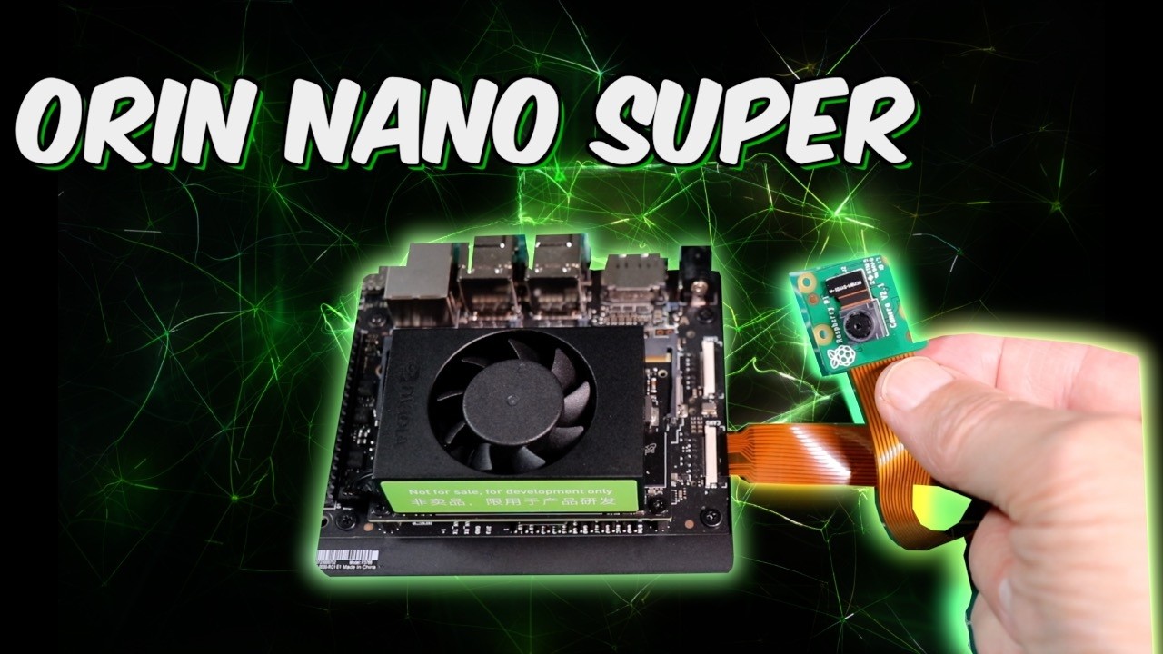 Connect Your Raspberry Pi Camera to Jetson Orin Nano Super in Minutes!