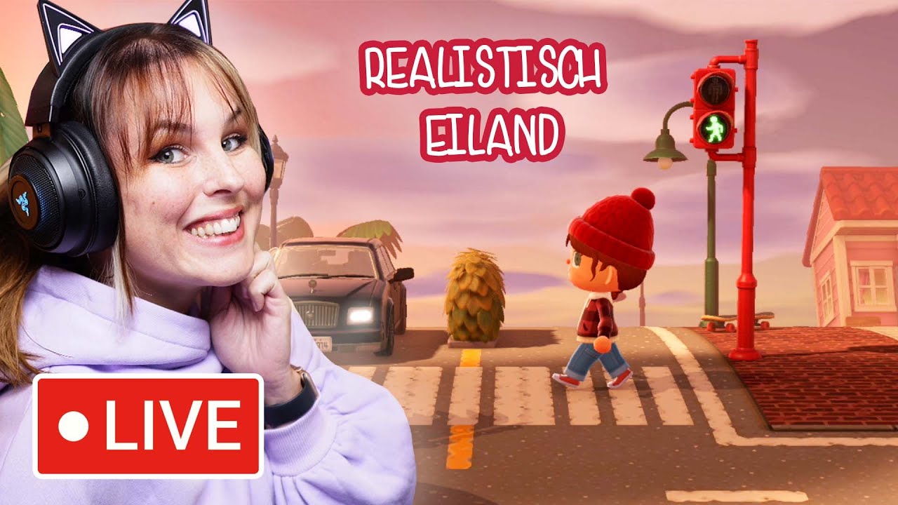 HELEMAAL OPNIEUW BEGONNEN MET EEN REALISTISCH EILAND - Animal Crossing Live