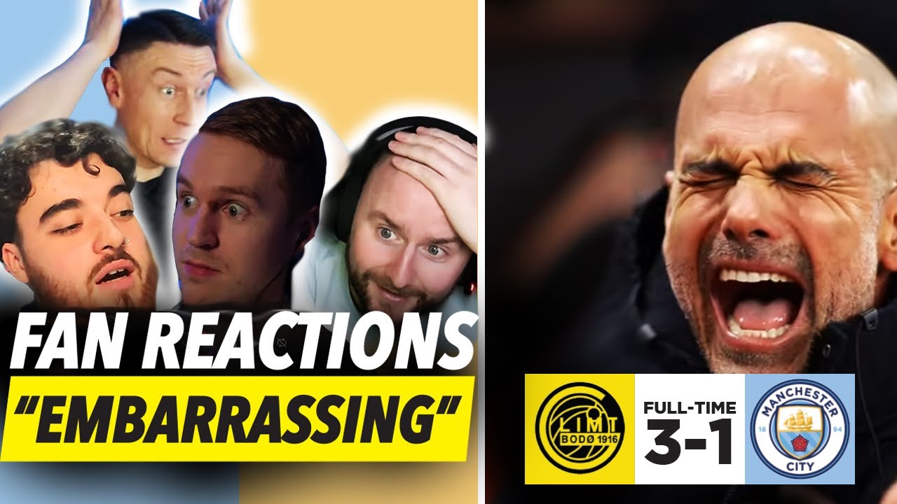 “Embarrassing!” Man City Fans Lose It After Bodo/Glimt Defeat | BODO GLIMT 3-1 MAN CITY