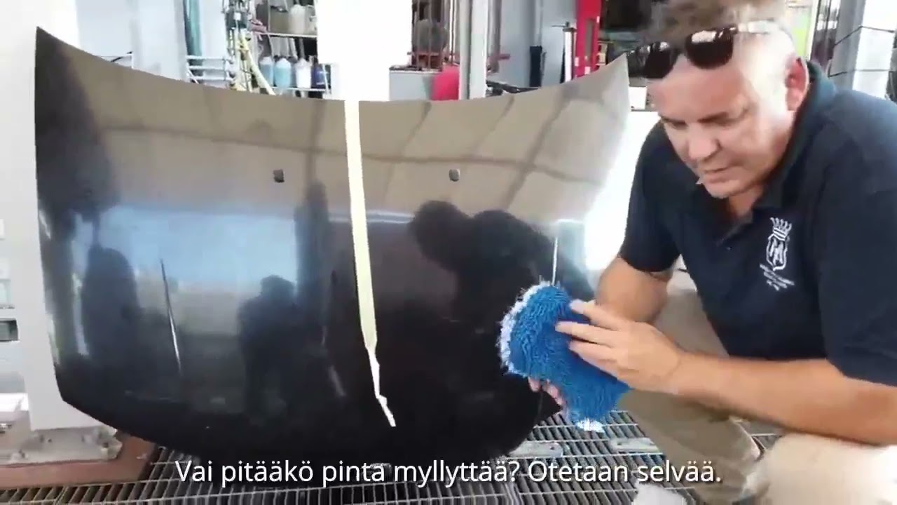 Raudanpoisto vanteilta ja korilta - Sidero 2/2