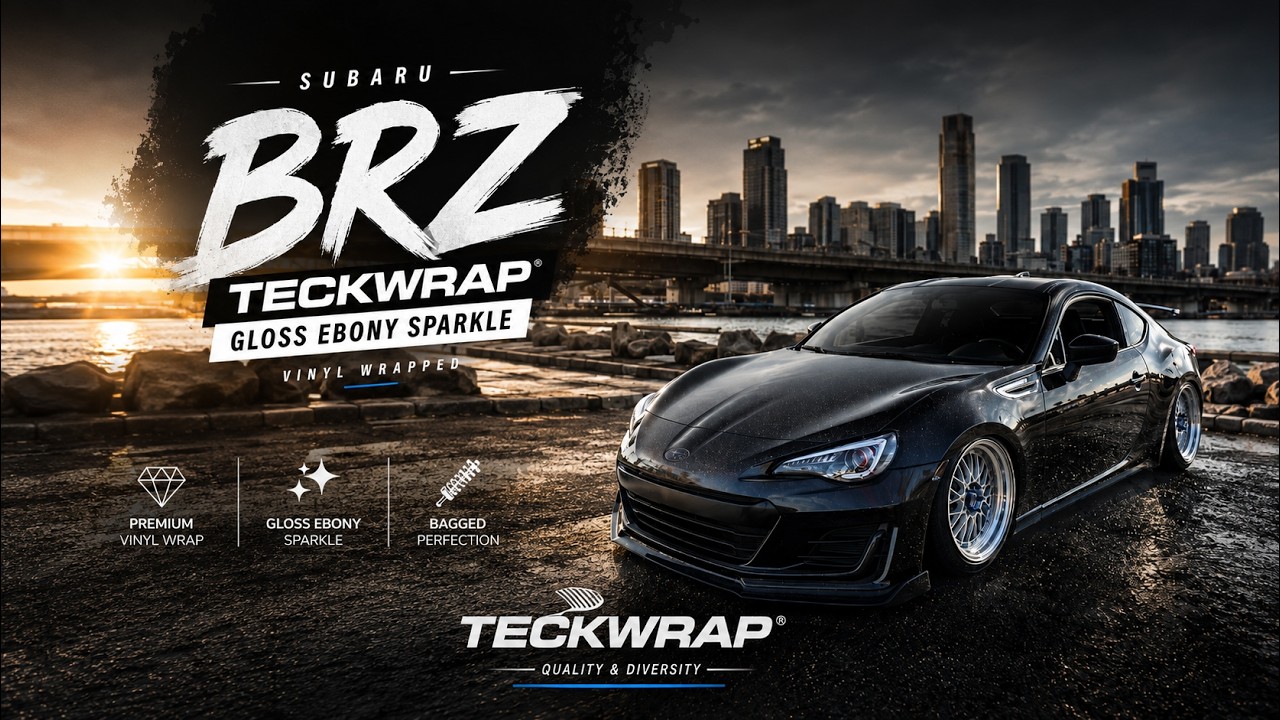 #diy #teckwrap Looks better than paint! Ebony Sparkle 🔥