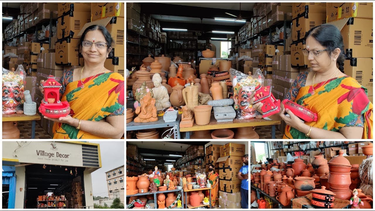 வீடு தேடி வரும் அம்மிக்கல், ஆட்டுக்கல், மண்சட்டிகள் | Village claypot  shopping vlog