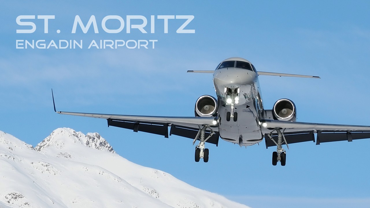 St.Moritz Engadin Airport | Planespotting 13.02.2026 #C56X #C25A #PC12 #CL60 #RV14 #E35L #RV7