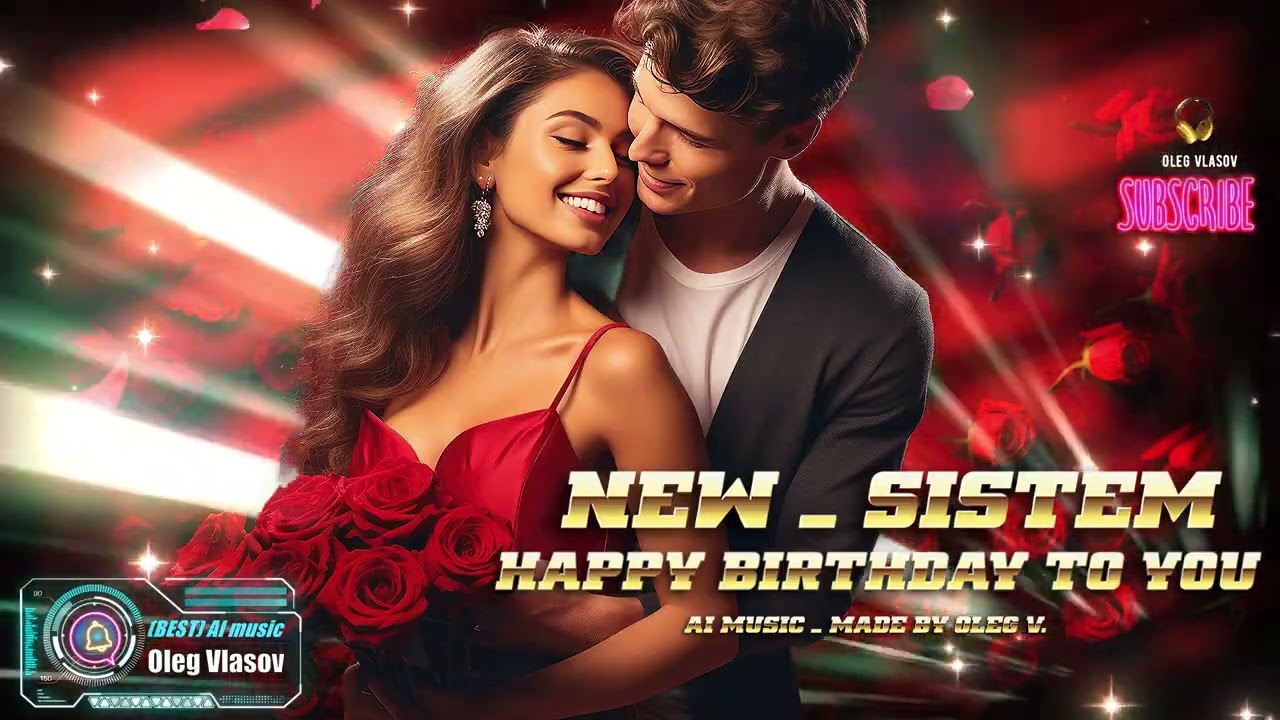 🎁NEW _ Sistem & Oleg Vlasov - Happy Birthday to You - 2026 ( AI music _ Made by Oleg V. )