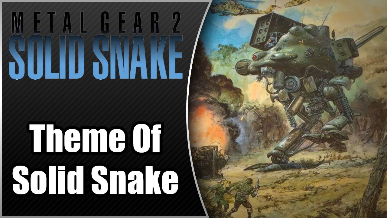 Theme Of Solid Snake (Metal Gear 2) | Synthwave