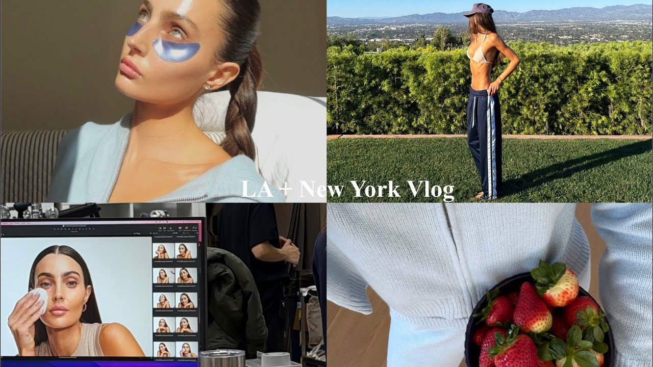 New York + LA Weekly Vlog 💫🤍