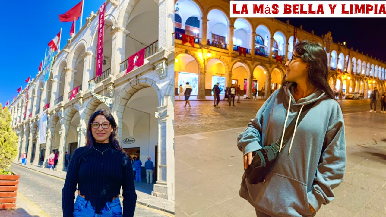 La CIUDAD más BELLA y LIMPIA de PERÚ - AREQUIPA