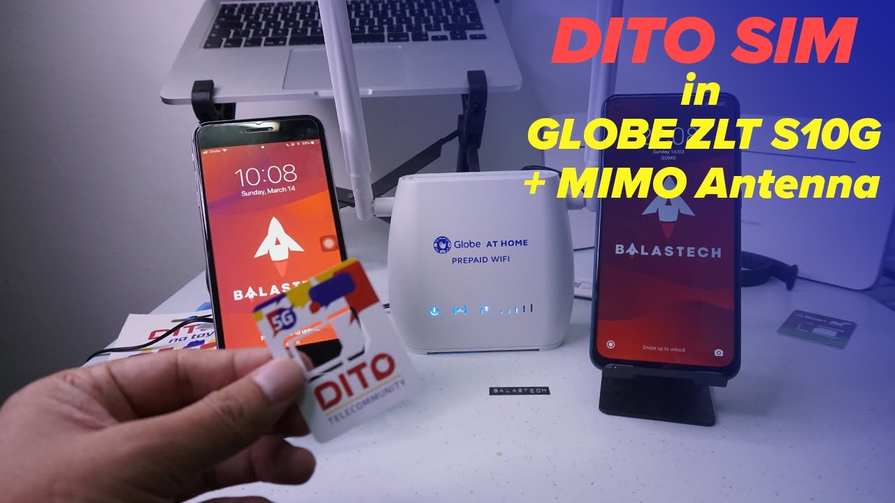 DITO SIM in GLOBE ZLT S10G