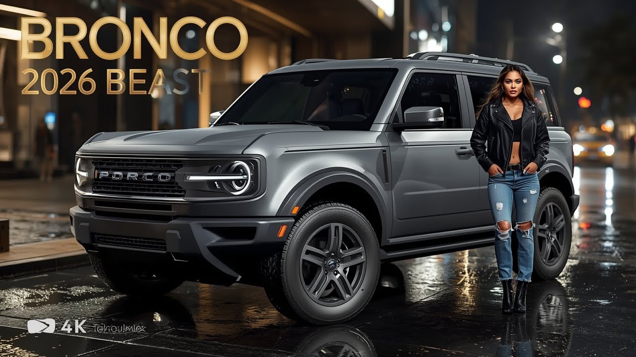 🚨 2026 Ford Bronco — Matte Silver/Grey Beast 🇺🇸ULTRA-AMERICAN OFF-ROAD DOMINATION