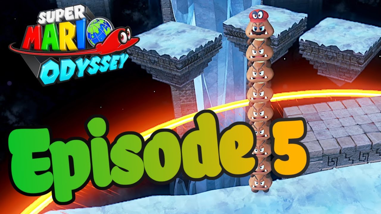 Beneath the Inverted Pyramid! Knucklotec Boss Fight! - Super Mario Odyssey Playthrough Episode 5